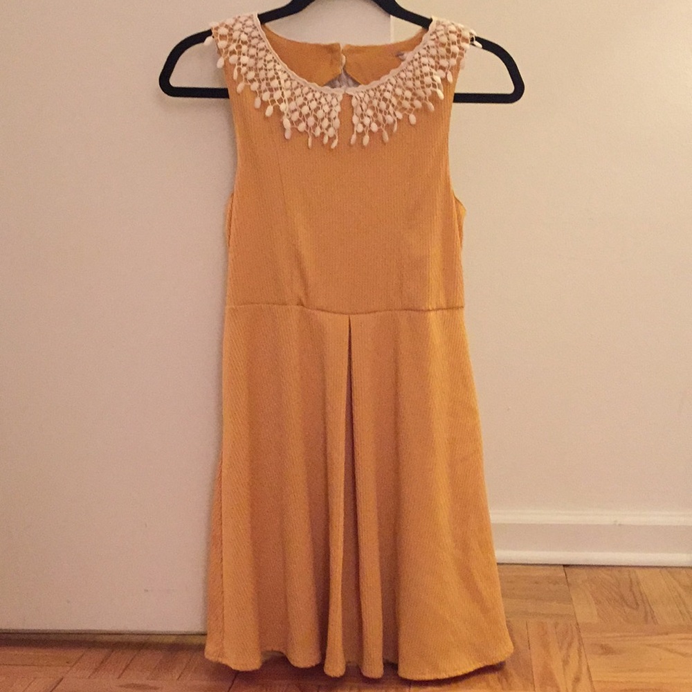 Yellow dress